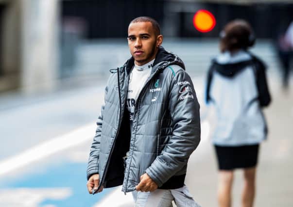 Lewis Hamilton. Photograph by Ian Georgeson.