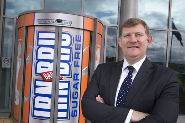 Roger White, chief executive of Irn-Bru maker AG Barr. Picture: Jeff Holmes