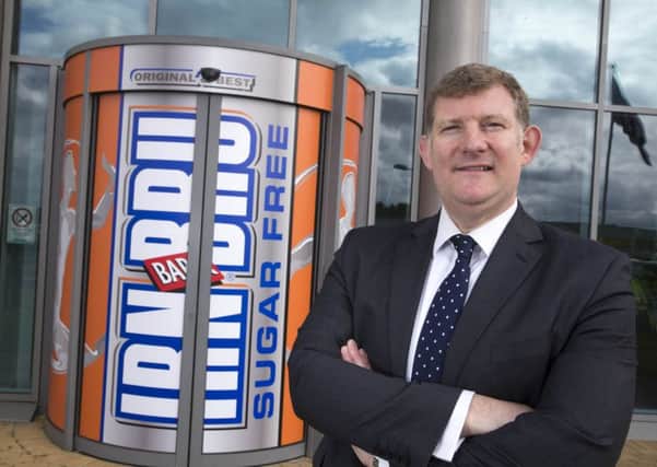 Roger White, chief executive of Irn-Bru maker AG Barr. Picture: Jeff Holmes