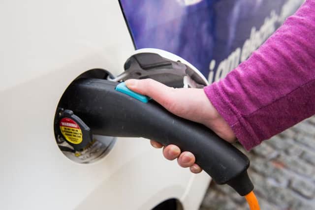 Jerry Stewart of Eagle Couriers is optimistic that more firms will go greener in the coming years. Picture: Ian Georgeson