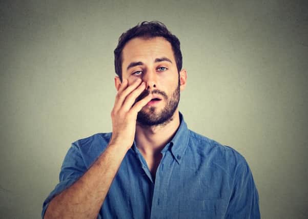A stressed dad. PA Photo/thinkstockphotos.