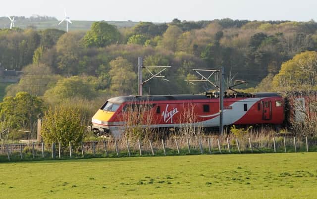 Virgin Train on the East Coast. Picture: submitted