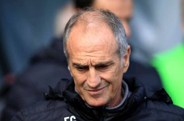 Swansea have parted company with manager Francesco Guidolin. Picture: PA