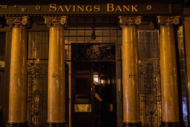 The Savings Bank on Glasgow's Bridge Street was previously a poker den. Picture: Contributed