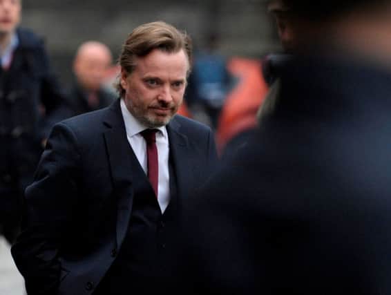 Craig Whyte leaves a previous court appearance in Edinburgh. Picture: HeMedia
