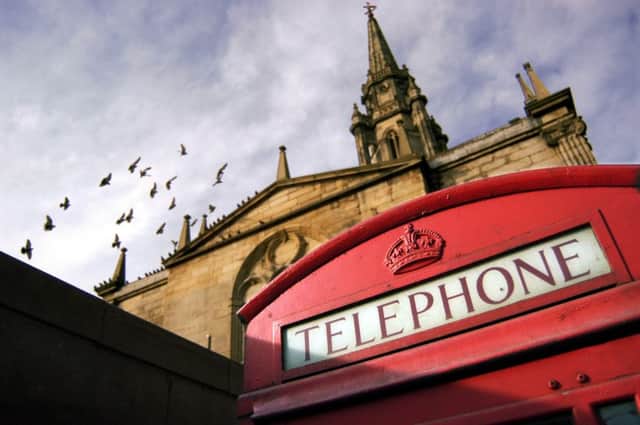 High numbers of calls are still made in Edinburgh's High Street despite overall numbers falling. Picture: TSPL