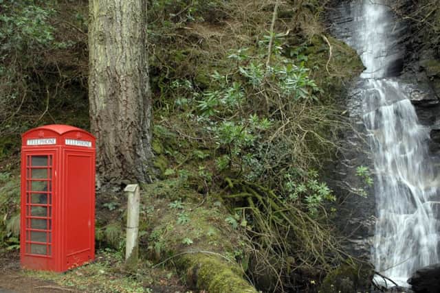 BT is considering removing many phoneboxes from rural sites. Picture: Ian Rutherford/TSPL