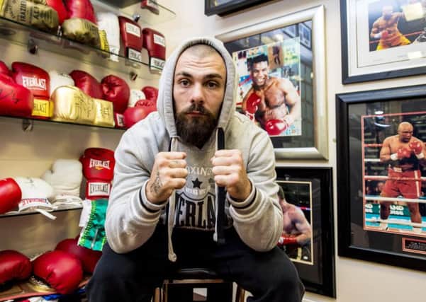 Iron Mike Towell, 25, was knocked down twice during his bout with Welsh fighter Dale Evans in Glasgow on Thursday and died in hospital on Friday night. Picture SNS