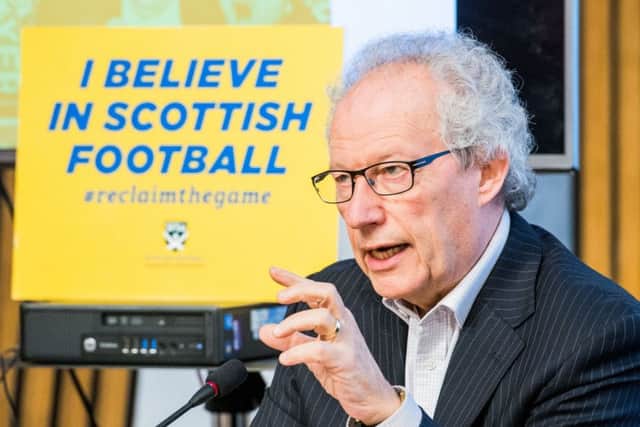 Henry McLeish says there is no reason the Scottish international team can't be a lot better than they are. Picture: Ian Georgeson