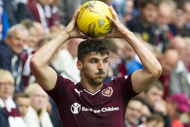 Callum Paterson is now the only natural right back in the squad. Picture: Ian Rutherford