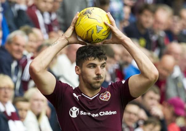 Callum Paterson is now the only natural right back in the squad. Picture: Ian Rutherford