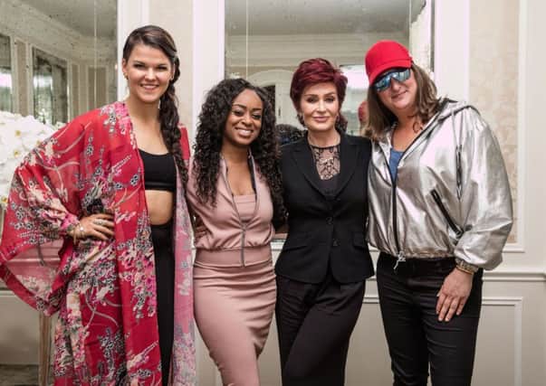 Sharon Osbourne's picks for The Overs (left to right) Saara Aalto, Relley C and Honey G. Syco/Thames/Burmiston/PA Wire