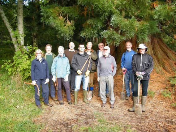 Members of the Craigmonie Woodland Association. Picture: Contributed