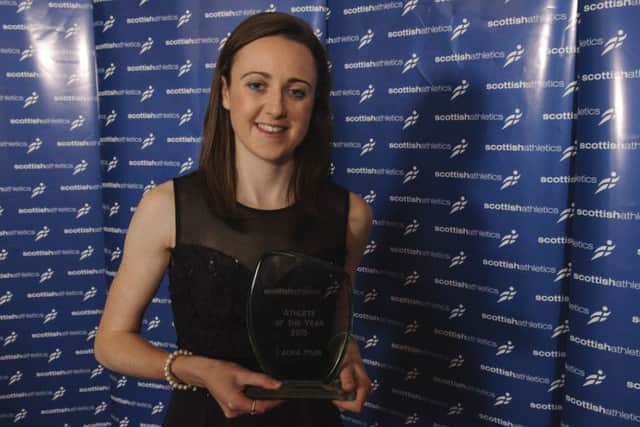 Scotland's 2015 Athlete of the Year, Laura Muir. Picture: Bobby Gavin