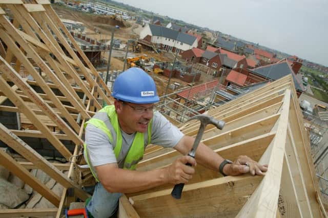 The construction sector was lifted by a 'swift recovery' in residential building. Picture: Contributed