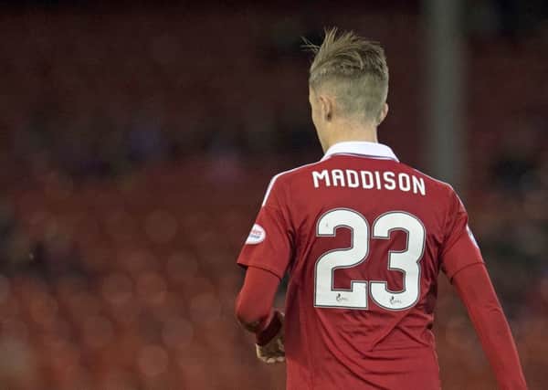 James Maddison has made an instant impact at Aberdeen. Picture: SNS