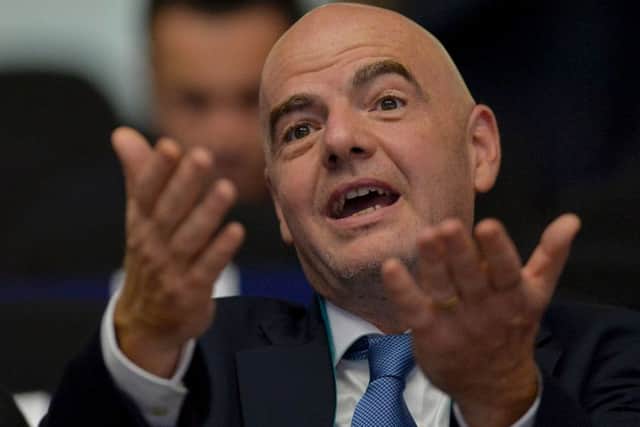 Fifa president Gianni Infantino wants a 48-team World Cup. Picture: Luis Robayo/AFP/Getty Images