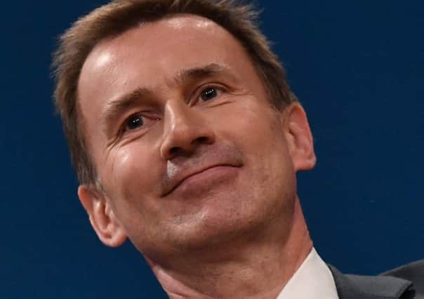 Jeremy Hunt . Picture: Getty
