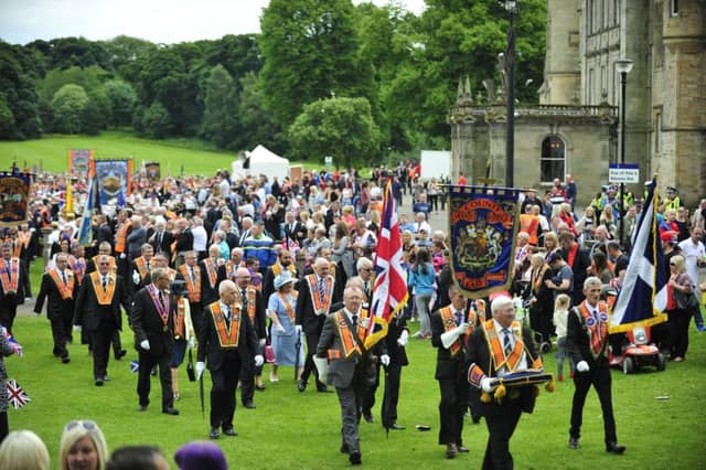 Tougher laws required says report into parades and marches.
Pic by Alan Murray