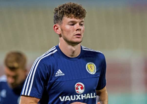 Oliver Burke is Scotland's most expensive ever player. Picture: SNS