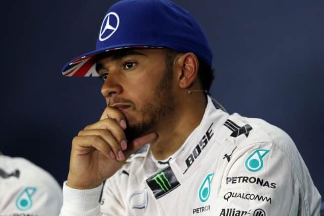 Mercedes driver Lewis Hamilton saw his seemingly certain victory in Malaysia scuppered by engine failure. Picture: David Davies/PA Wire