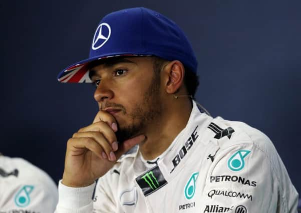 Mercedes driver Lewis Hamilton saw his seemingly certain victory in Malaysia scuppered by engine failure. Picture: David Davies/PA Wire