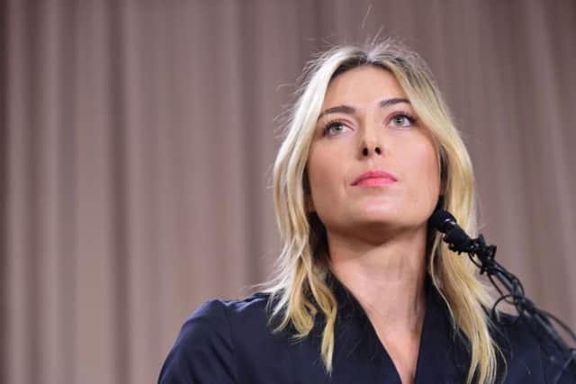 Maria Sharapova hailed the reduction of her two-year doping ban as 'one of my happiest days'. Picture: AFP/Getty