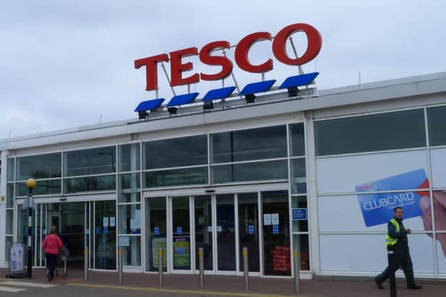 Tesco profits dropped despite a third consecutive quarter of sales growth. Picture: Graham Smith