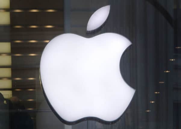 Technology giant Apple has been named the world's most valuable brand despite seeing iPhone sales fall this year. Picture: Philip Toscano/PA Wire