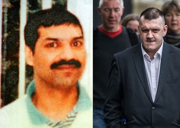 Ronnie Coulter, right, was found guilty of murdering Surjit Singh Chhokar.