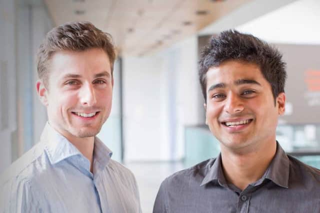 Swipii co-founders Louis Schena, left, and Chitresh Sharma. Picture: Contributed