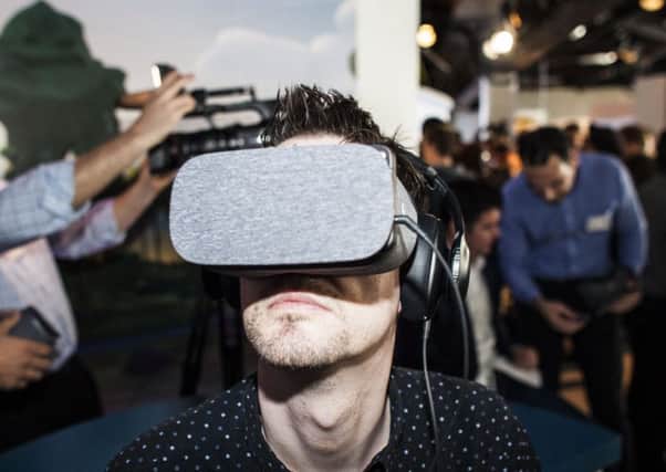 Google's Daydream VR headset was announced alongside its new Pixel smartphones. Picture: Ramin Talaie/Getty Images