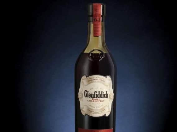 A rare bottle of Glenfiddich has sold at auction for 68,500.