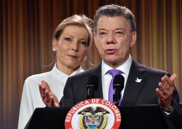 Colombian president Juan Manuel Santos. Picture: Getty