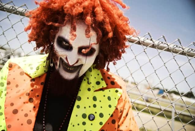 People dressed as clowns have been jumping out at pedestrians. File picture: Contributed