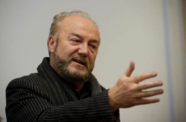 George Galloway . Picture: submitted