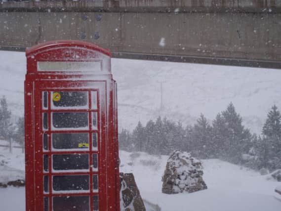 The phone box has become a tourist attraction