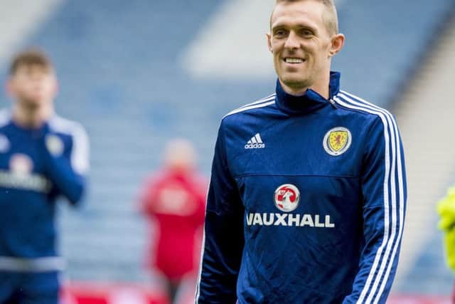 Darren Fletcher will captain Scotland for the 30th time in the World Cup qualifying match against Lithuania. Picture: SNS