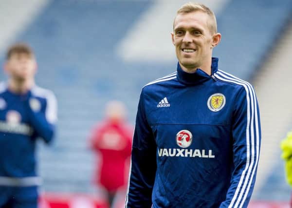 Darren Fletcher will captain Scotland for the 30th time in the World Cup qualifying match against Lithuania. Picture: SNS