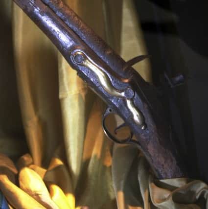 The musket thought to have been used in The Appin Murder of 1752. PIC Ian Rutherford.