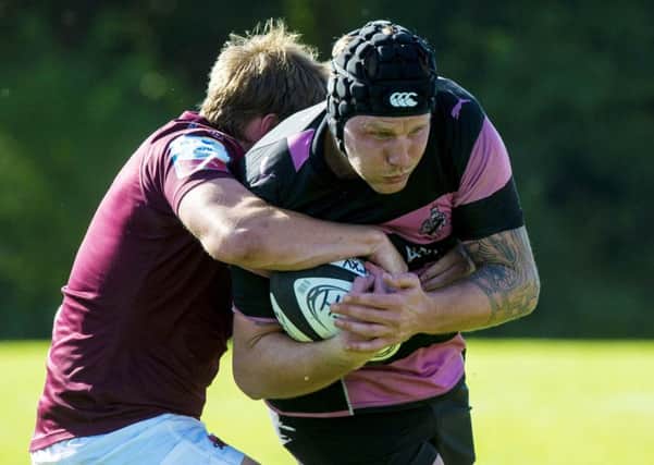 Ayr's Rob McAlpine will play for Glasgow Warriors against Zebre tomorrow. Picture: Gary Hutchison/SNS/SRU