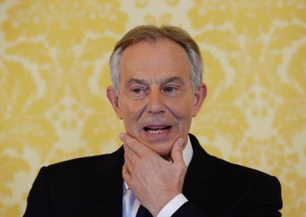 Former Prime Minister Tony Blair has said he wants to play a part again in UK politics saying the abandonment of the centre ground is a "tragedy