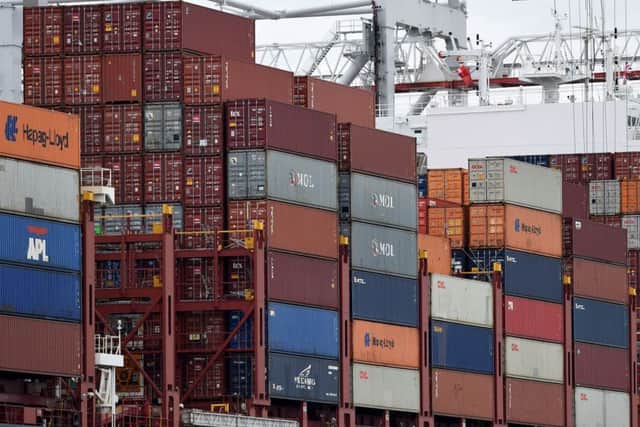 Britain's trade gap widened in August, despite hopes that a weaker pound had been boosting exports in the wake of the Brexit vote. Picture: PA