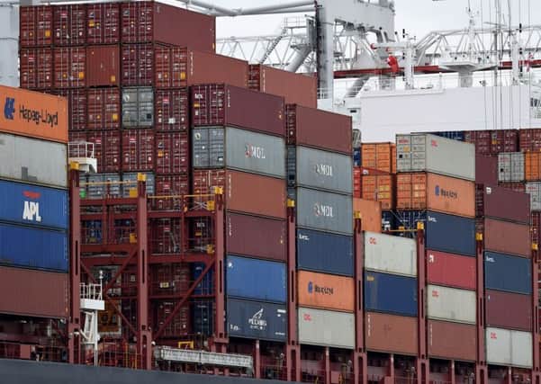 Britain's  trade gap widened in August, despite hopes that a weaker pound had been boosting exports in the wake of the Brexit vote. Picture: PA