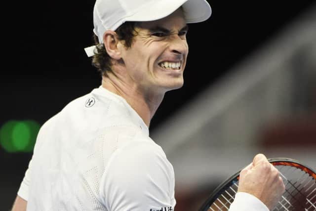 Andy Murray defeated David Ferrer in straight sets. Picture: Fred Dufour/AFP/Getty Images
