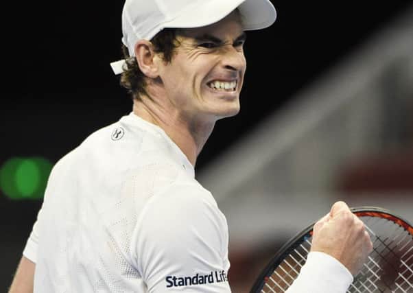 Andy Murray defeated David Ferrer in straight sets. Picture: Fred Dufour/AFP/Getty Images
