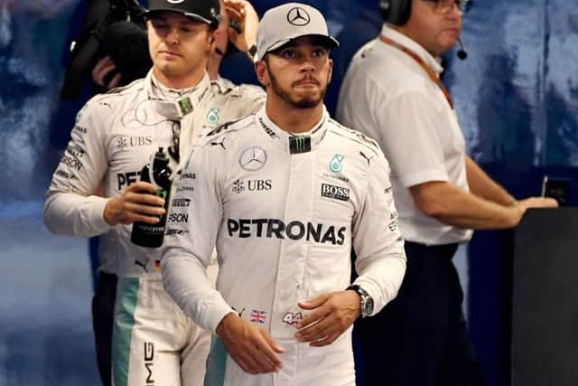 Lewis Hamilton feels he has been disrespected by sections of the written press. Picture: Toshifumi Kitamura/AFP/Getty Images
