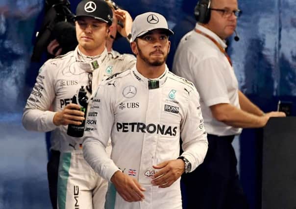 Lewis Hamilton feels he has been disrespected by sections of the written press. Picture: Toshifumi Kitamura/AFP/Getty Images