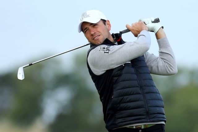 Nick Dougherty during a practice round at the Alfred Dunhill Links Championship at Kingsbarns. Picture: Richard Heathcote/Getty Images