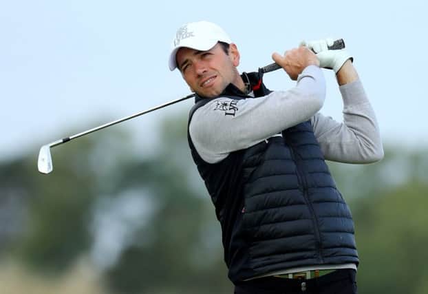 Nick Dougherty during a practice round at the Alfred Dunhill Links Championship at Kingsbarns. Picture: Richard Heathcote/Getty Images